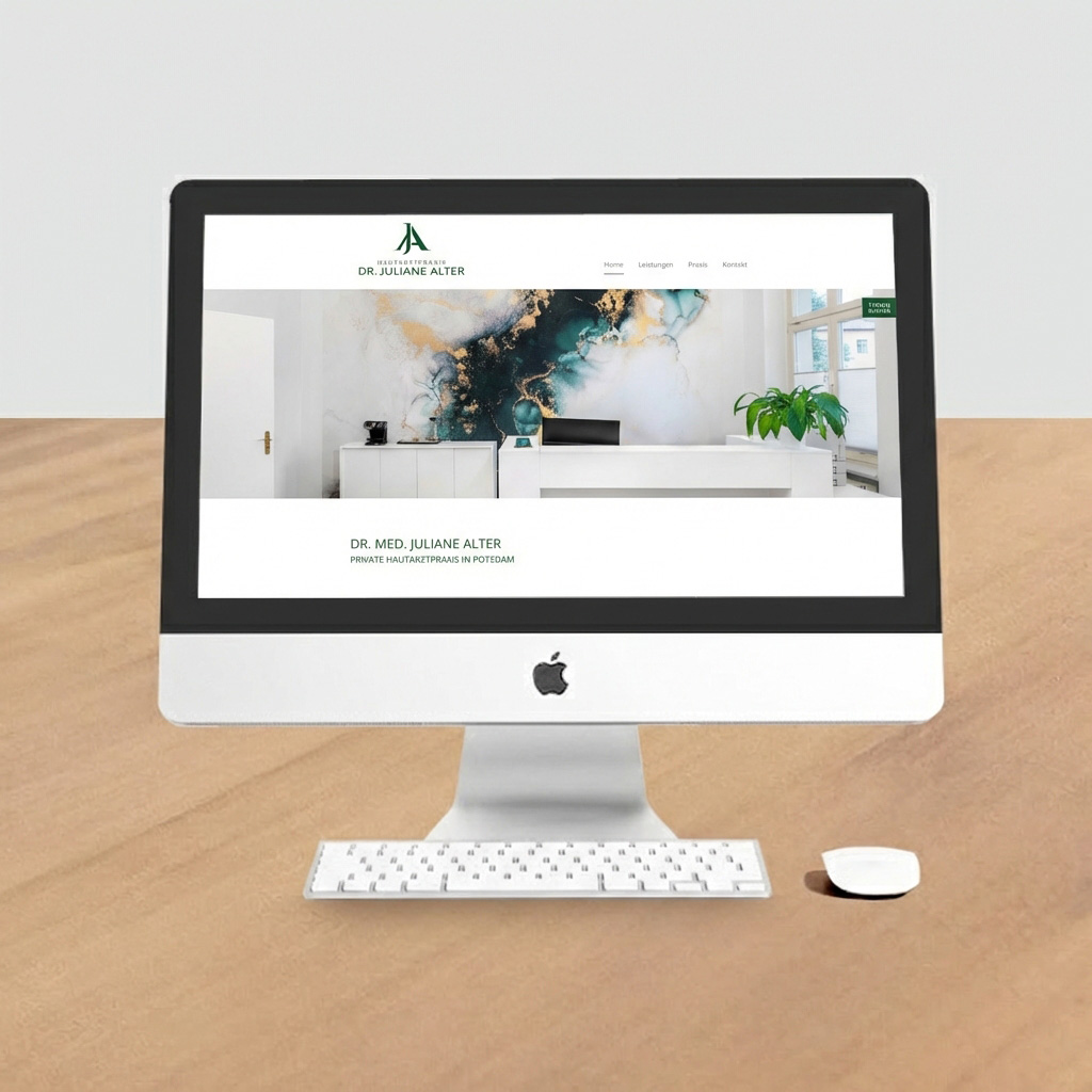 Website auf HTML-Basis